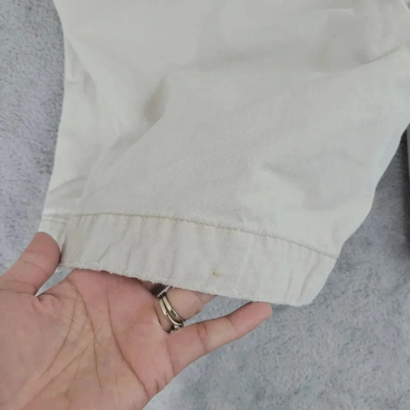 Abercrombie & Fitch Mens Beige Cotton Cargo Casual Shorts Size 32 x9 7PT - Picture 9 of 11